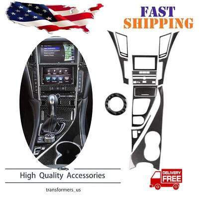 Juego de 11 piezas de cubierta interior completo de fibra de carbono para Infiniti Q50 Q60 2014-19 Foto 1 de 4