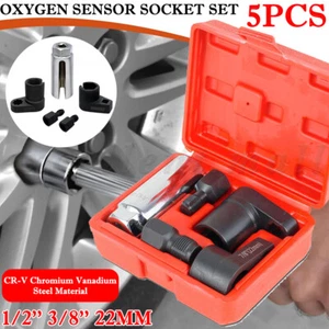 5Pcs 22mm Oxygen Sensor Socket Thread Repair Chaser O2 Sensor Tool 1/2" 3/8" New - Picture 1 of 12