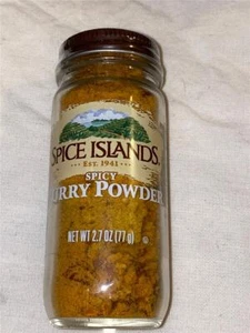 Spice Islands Spicy Curry Powder 2.7oz Jar Best By 12/2024 - Picture 1 of 1