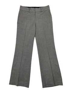 Banana Republic THE MARTIN FIT Damenhose grau Stretch-Wollmischung Größe 6 - Bild 1 von 3