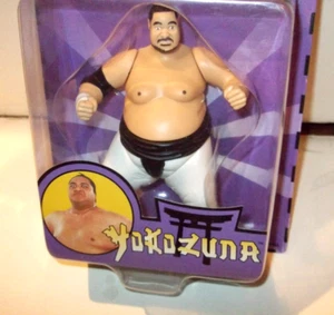 ✰ 1998 WWF Special Edition MOC Figure Jakks Yokozuna yellow card Sealed KAYBEE - Picture 1 of 6