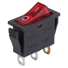 KCD3 3P Red Button OnOff Switch for Boat Car Rocker 15A\20A 250V\125VAC