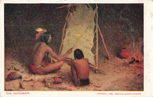 Postkarte Indianer Historiker  - Bild 1 von 2