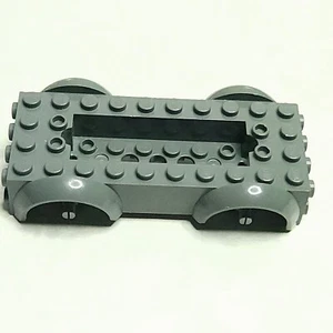 LEGO Parte 11650c02 Guardabarros Base Vehículo 6x2 Empotrado Centro Gris Azulado Oscuro - Imagen 1 de 7