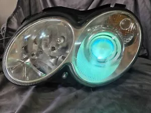 W209 C209 03-09 Mercedes CLK Class Front Left Side Xenon Headlight Lamp H1080 - Picture 1 of 11