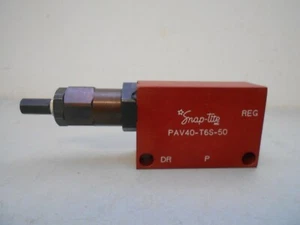 Snap-Tite Hydraulic Balance Valve PAV40-T6P-50 7/16" NOS Free Shipping - Picture 1 of 10