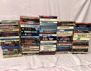 Lot of 100 VTG Sci Fi Books Dickson Hammond Innes Bradbury Ben Bova Niven Simak - Picture 1 of 8