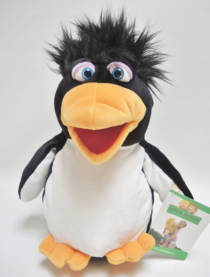 LIVING PUPPETS MATTHIES Living Puppets Handpuppe Erwin der Pinguin ca.34 cm NEU