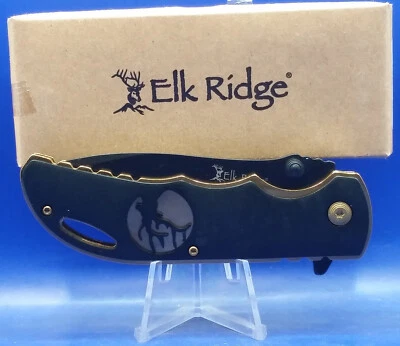 Elk Ridge Spring Assisted Knife ER-A008BG - Image 1 of 4
