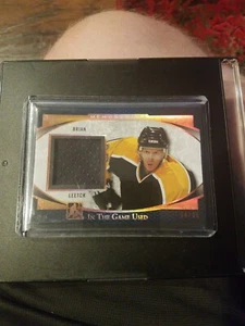 2017 Leaf ITG Used Memorabilia Bronze /35 Brian Leetch #GU-08 HOF - Picture 1 of 2
