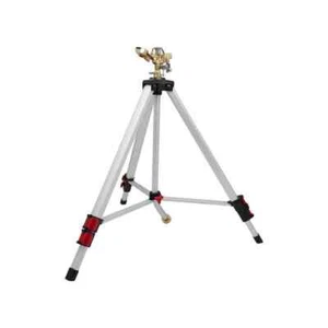 Husky Durable Lawns and Gardens Portable Metal Pulsating Sprinkler With Tripod - Picture 1 of 10