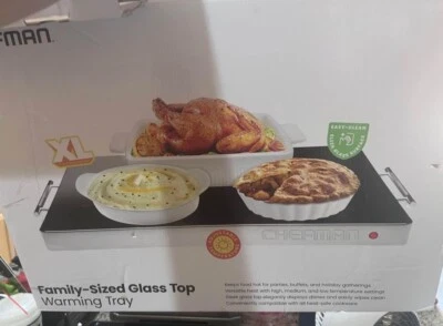 Chefman RJ22-BLACK-TC Electric Warming Tray - Black - Image 1 of 3