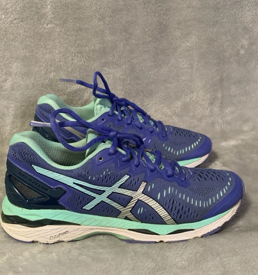 Zapatos para mujer ASICS 7,5 azul menta gel Kayano 23 Dynamic Duomax Flyte espuma T696N Foto 1 de 4