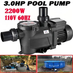 3.0HP Swimming Pump for In-Ground Pool High Speed Pump Kit 110V 60HZ For Hayward - Picture 1 of 12