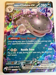 Clodsire ex (59/245) Paldean Fates Pokemon Paldean HOLO Near Mint - Picture 1 of 2