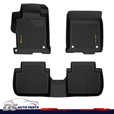 Fit For 2013-2017 Honda Accord Sedan TPE 3D Molded Floor Mats Waterproof Liners - Image 1 of 4