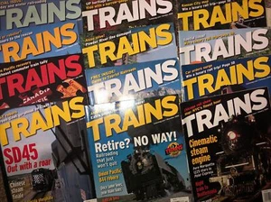 Trains 2005 Magazine 12 Issues Magazines - Picture 1 of 6