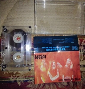 DEICIDE RARE POLISH PRESS CASSETTE,slayer,metallica,danzig,cannibal corpse - Picture 1 of 3