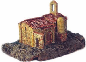 CUIT Ceramic Building Construction Kit, Santa Cecilia Church (1:80) - Picture 1 of 5