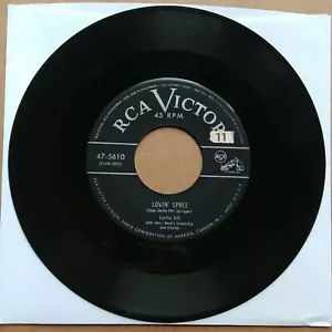 EARTHA KITT Somebody Bad Stole De Wedding Bell 45 7" Record Vinyl JAZZ POP RCA - Picture 1 of 2