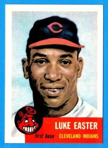 1991 Topps - 1953 Topps Archive LUKE EASTER (Reprint) (ex-mt) Cleveland Indians