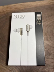 KEF M100 In-ear headphones New, Factory Sealed - Picture 1 of 6
