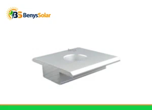 Solar Mid Clamp 5/8'' with the ground pin  Pack of 20   - Picture 1 of 5