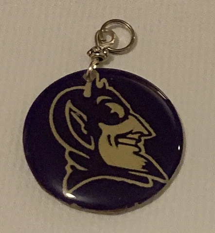 Duke Blue Devils Charm (Necklace, Bracelet, Keychain) Cover
