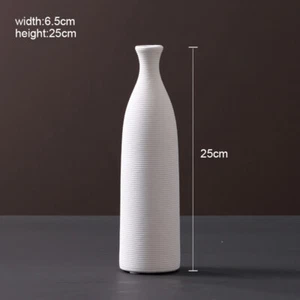 Vase Decoration Home Nordic Scandinavian Style Ceramic Vase Decorative Vases Mod - Picture 1 of 13
