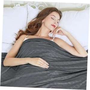 Cooling Blanket,90"x90"Queen Size,Summer Blankets with Double Sided Cold - Picture 1 of 7