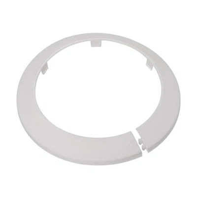 Tubo Copertura Decorazione, 110mm PP Plastica Tubo Scarico Copertura Bianco 4pz - Immagine 1 di 4