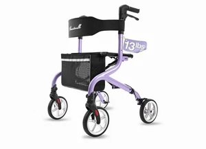 Planet Walk Deambulatore Deambulatore Super Leggero con Sedile Blu, Ruota 300lb 8" - Foto 1 di 6