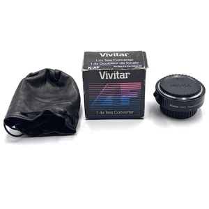 Vivitar MC Tele Converter 1.4X for Nikon AF Good Condition w/Caps - Picture 1 of 9