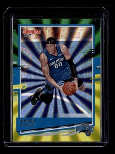 Donruss #25 2020-21 Aaron Gordon verde y amarillo JH01 - Imagen 1 de 2