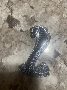 2007-2014 Ford Mustang Shelby GT500 Snake LH Driver Side Fender Emblem - OEM - Picture 1 of 3