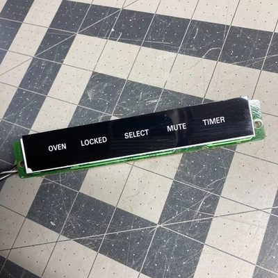 通用电气原始设备制造商微波炉 LED 电路板显示屏 WB27X10395 - 已测试 — 第 1/4 张图片