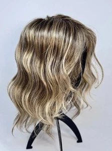 JULIANNE LITE Wig by JON RENAU, 24BT18S8 Shaded Mocha 100% HandTied - Open Box - Picture 1 of 21
