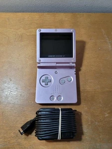 Consola Nintendo Gameboy Advance SP AGS-101 rosa *probada* *2 píxeles muertos* - Imagen 1 de 11