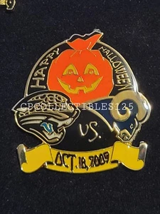 Jacksonville Jaguars VS St Louis (Los Angeles Rams) Game day Pin 10/18/2009 - Picture 1 of 1