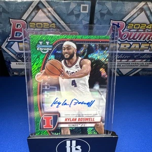 2024-25 Bowman University Chrome - Chrome Prospect Autographs Kylan Boswell #78 - Picture 1 of 2