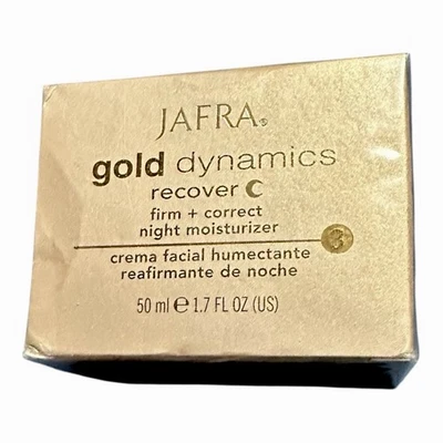 JAFRA Gold Dynamics Recover Firm + Correct Night Moisturizer - NEW in Box - Image 1 of 4