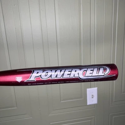 Bate de softbol Worth Powercell SW4 color granate 34” 26 OZ. Foto 1 de 4