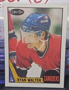 87-88 O-Pee-Chee Ryan Walter 🚨🚨🚨 Montreal Canadiens - Picture 1 of 2