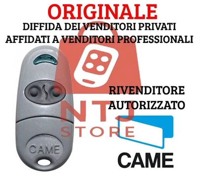 Telecomando ORIGINALE Came TOP 432 NA 2 tasti 433,92MHz - Immagine 1 di 3