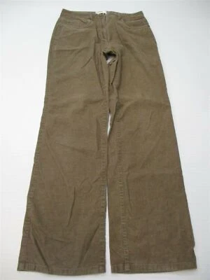 TALBOTS Pants Women's Size 6 Stretch Cotton Brown Corduroy Bootcut  - Image 1 of 4