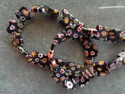 You Choose!  Mix and match Millefiori glass beads, focals, drops - Image 1 of 4