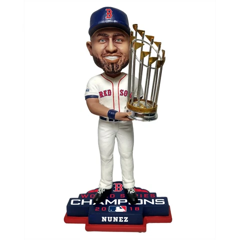 Eduardo Nunez Boston Red Sox 2018 World Series Champions Bobblehead MLB Cover