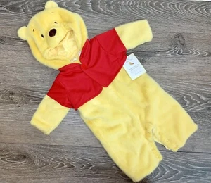 POTTERY BARN KIDS Winnie The Pooh Plush Baby Infant Costume 0-6 Months NWT! - Picture 1 of 7