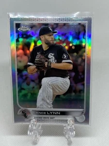 Béisbol 2022 Topps cromado Lance Lynn #60 refractor paralelo Chicago White Sox - Imagen 1 de 2