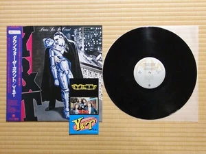 Y & T – Down For The Count AMP-28136 Japan Insert Stickers sheet Obi NM - Picture 1 of 8